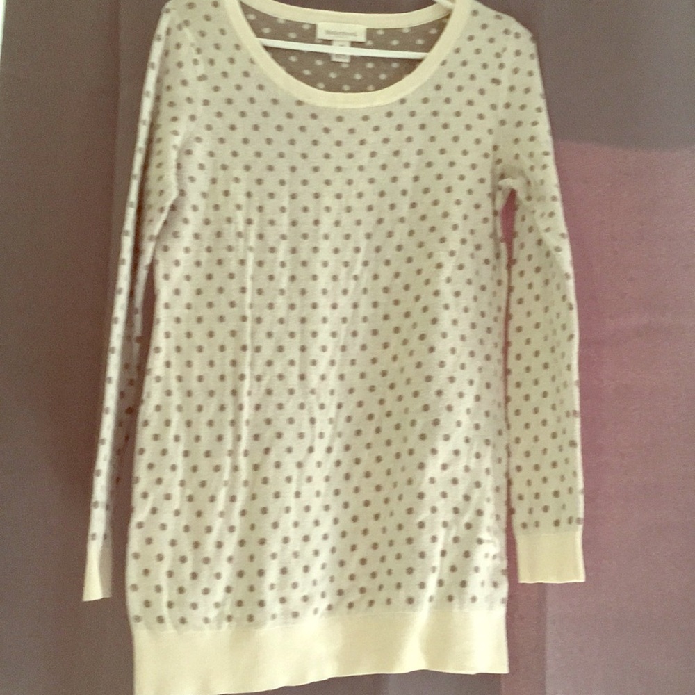 Motherhood Maternity polka dot sweater